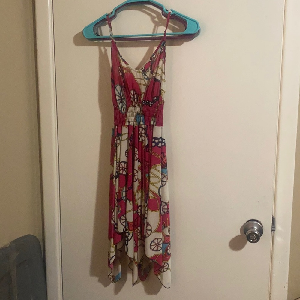 Pink summer dress, size Small